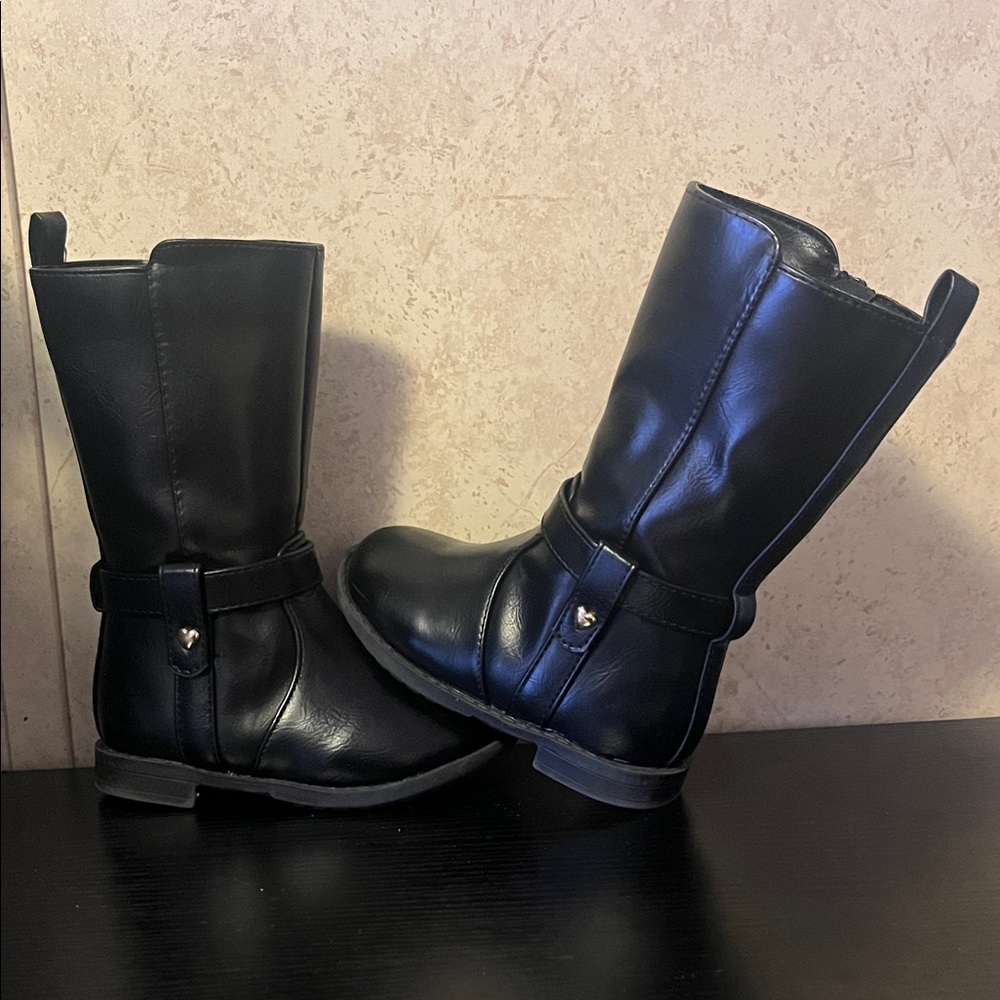 Stylish Black Kids Boots